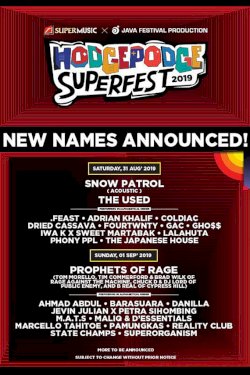 HODGEPODGE SUPERFEST 2019 